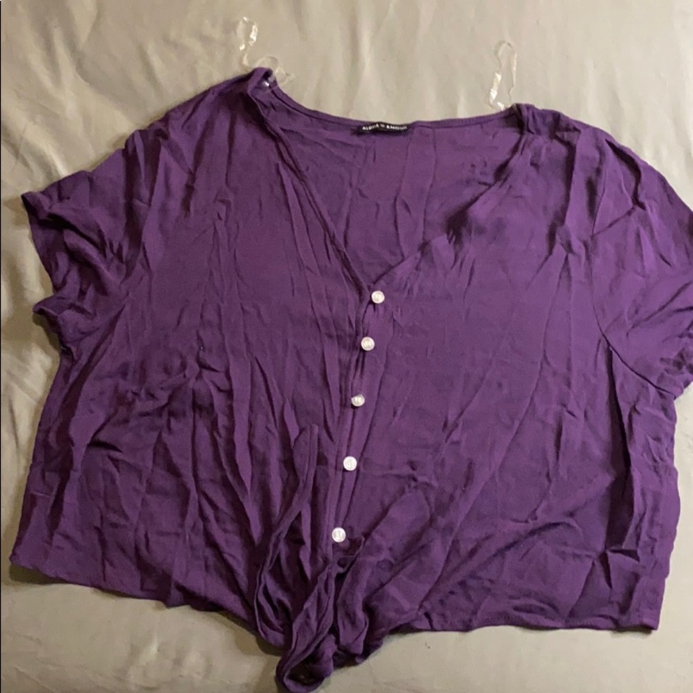 Cute purple Top